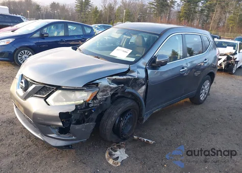 2015 Nissan Rogue S from USA, damaged, VIN KNMAT2MV7FP568260